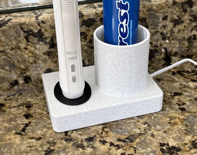 Oral-B / Braun Toothbrush + Toothpaste Stand