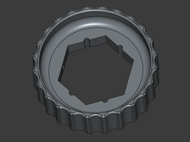 TUSA RS 460 X-PERT Knob