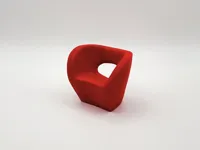 Fauteuil miniature design — échelle 1:12 — photo 3