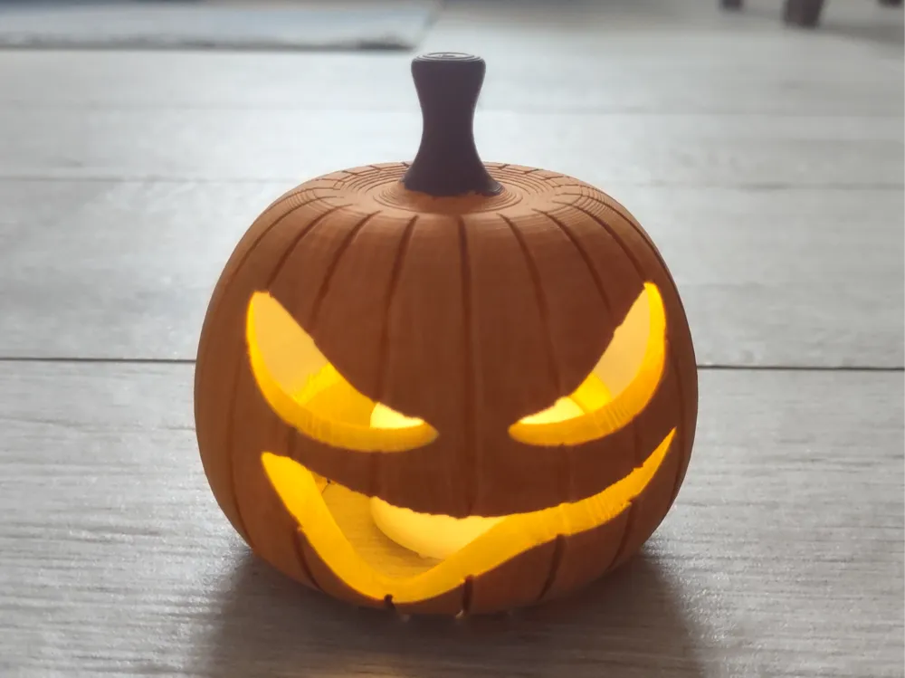 HALLOWEEN PUMPKIN LANTERN - Free 3D Print Model - MakerWorld