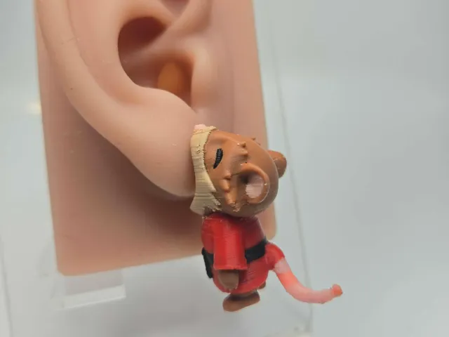 Master Splinter Chomper Earrings