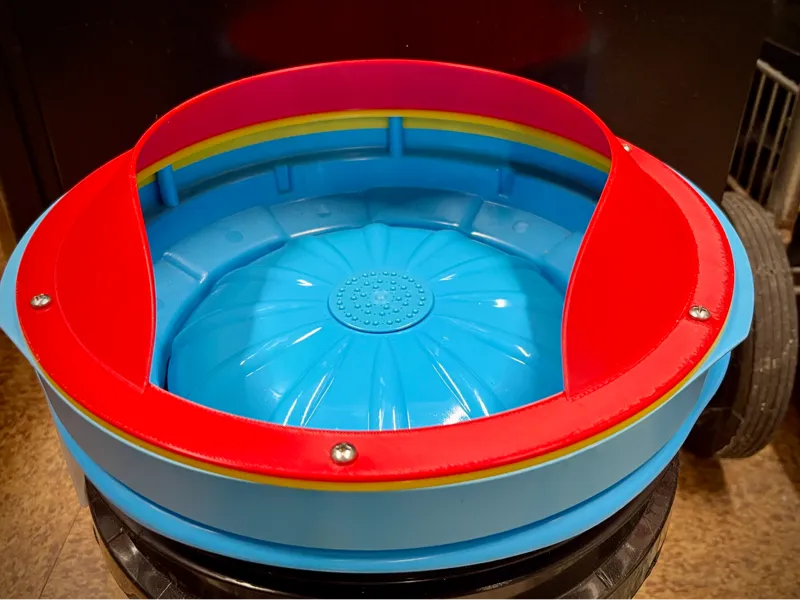 Splash Guard for Lake Country Pad Washer