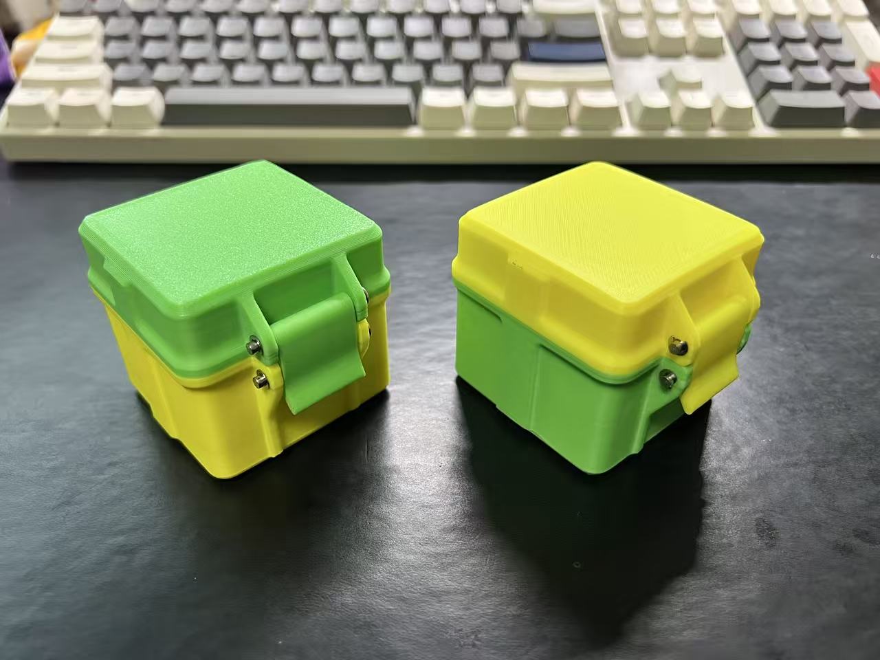 Miniatura 2 do modelo 3D 收纳盒（50*50）