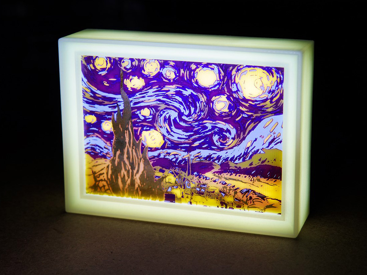 梵高星空小夜灯