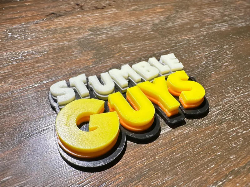Stumble Guys Game Keychain