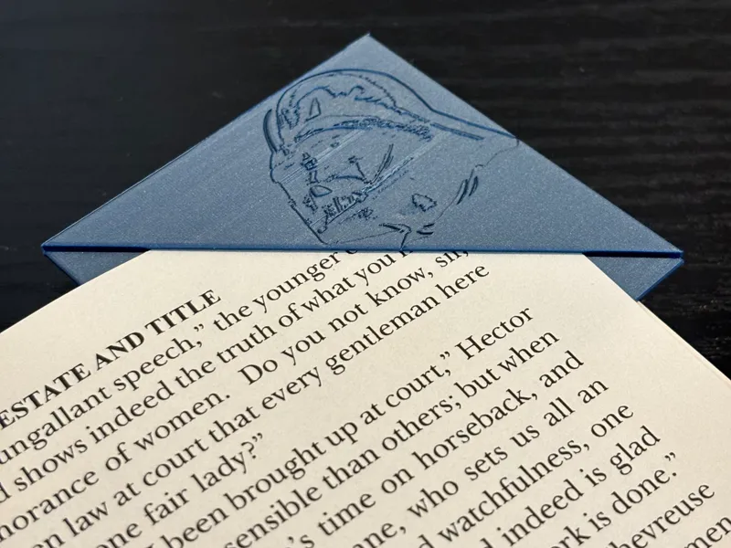 Corner Bookmark (Darth Vader)