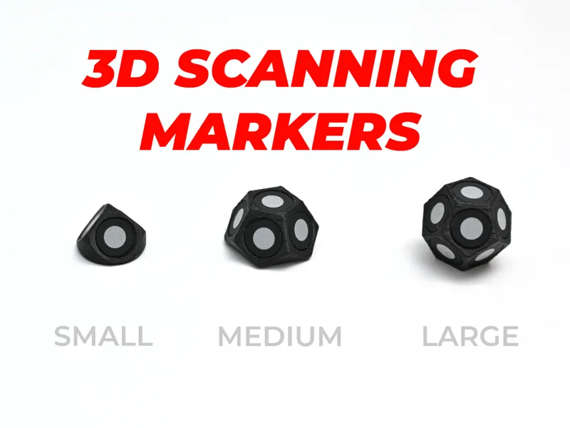 3D Scanning Marker Multi Sided Dome Starter Set