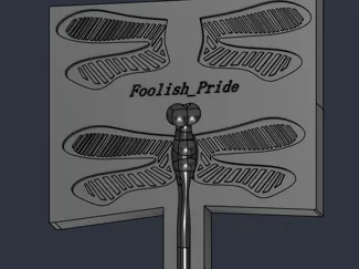 4 Inch Dragonfly Pour Mold
