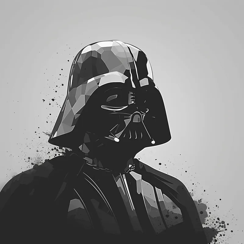 Darth Vader 2D Art HueForge