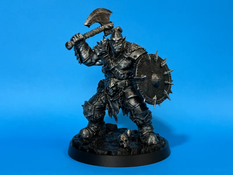 Orc Fighter-single color
