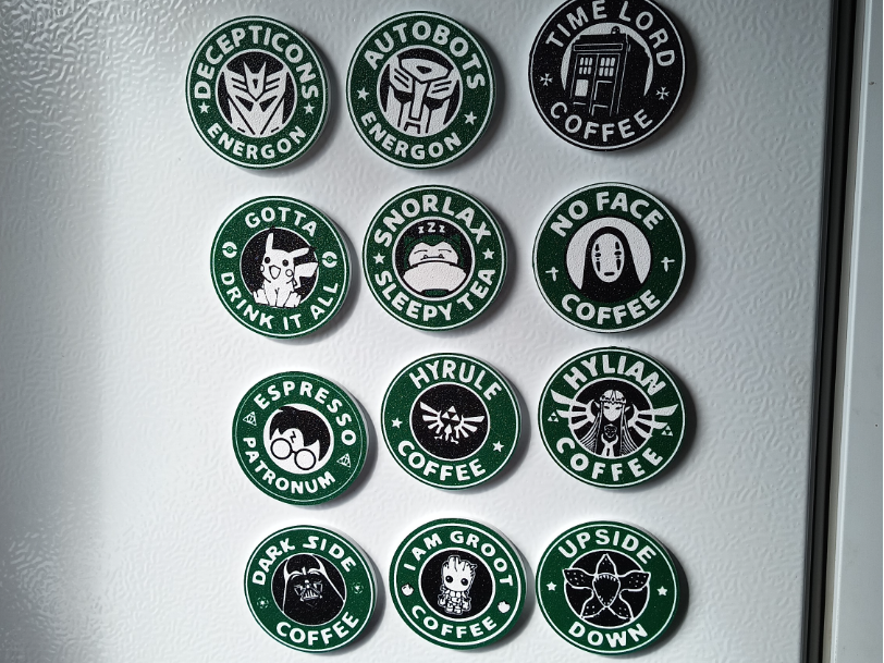 Starbucks Fun Fridge Magnet