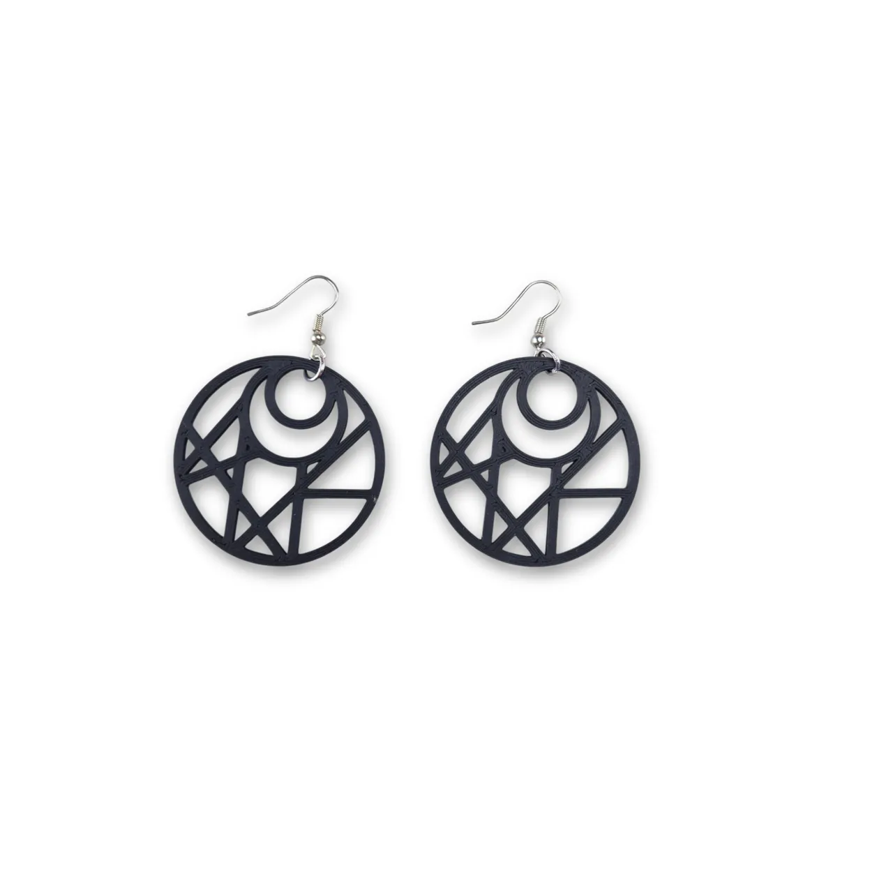 Geometric Earrings view 2
