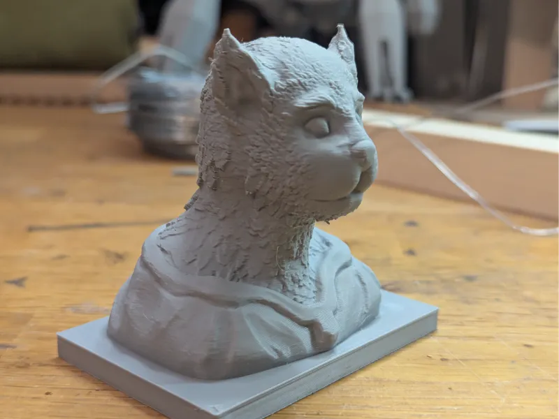 Fantasy Species -  Seed Catcher Bust .16mm layer