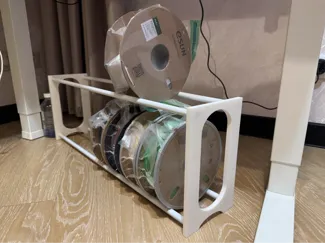 2-Tier Filament Spool Rack (Customizable)