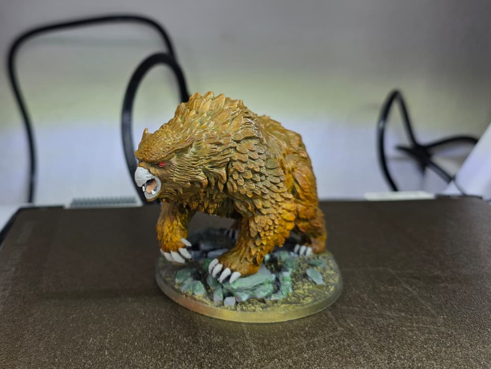 Owlbear - Eulenbär RPG Monster Figure (75/100mm)