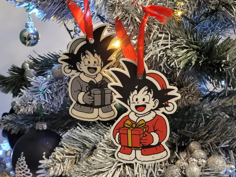 Dragon Ball – Goku Christmas Ornament (Fan Art)
