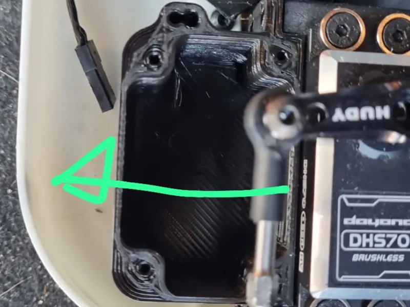 RC Car Battery Box #2 - Tamiya Buggy