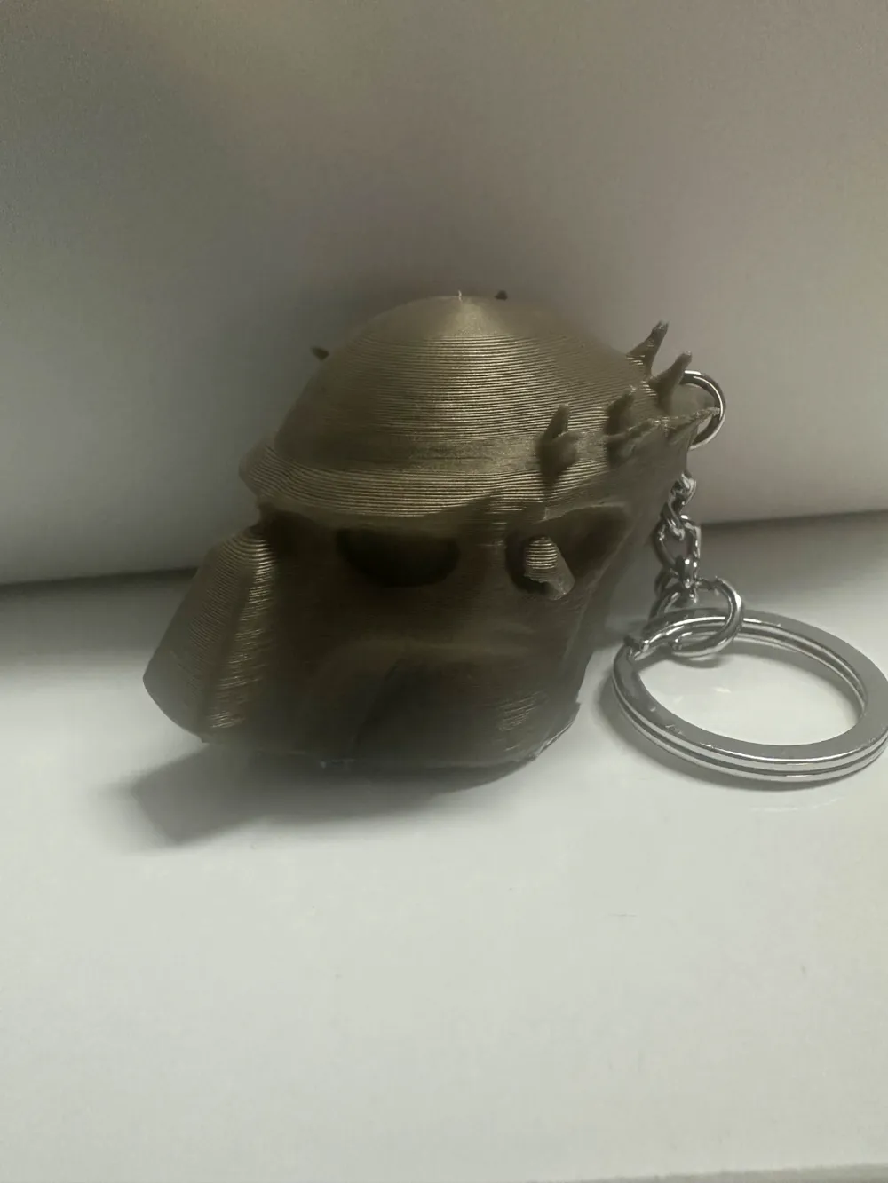 Predator head keychain by uli3D - MakerWorld