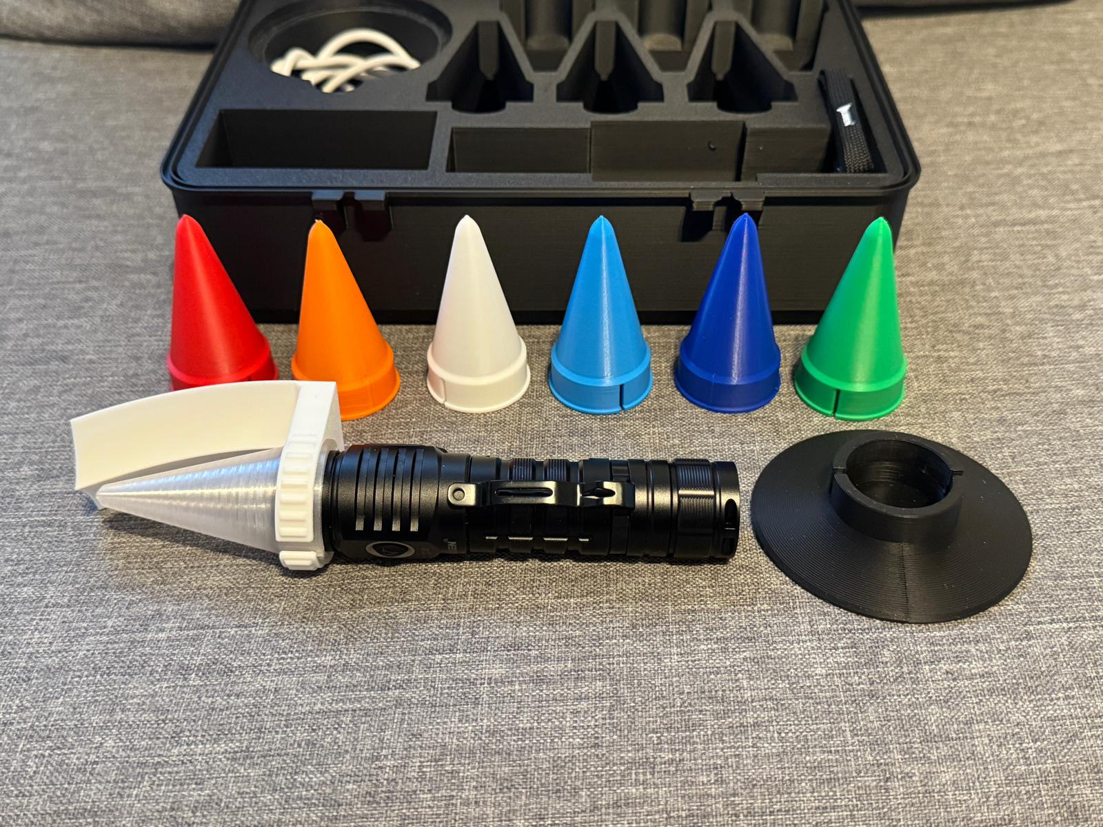 Wuben C2 Streulicht und Signallicht Set