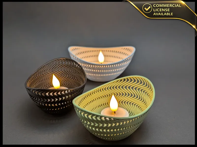 LED Tea Light Holder Kaska – Unda