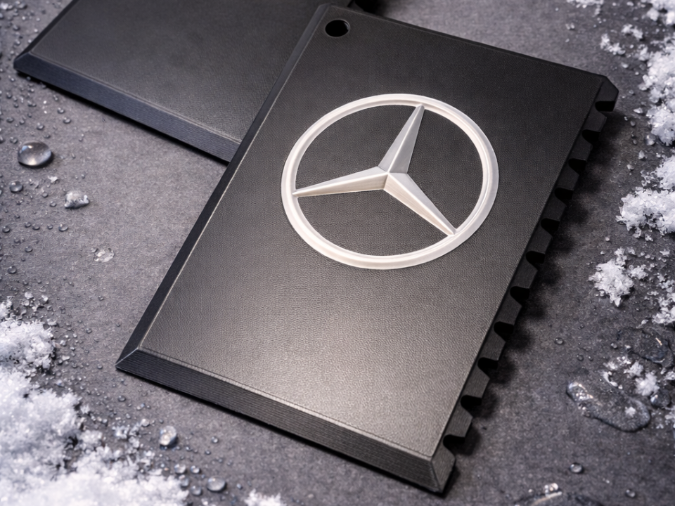 Mercedes star Logo icescraper snow scraper car