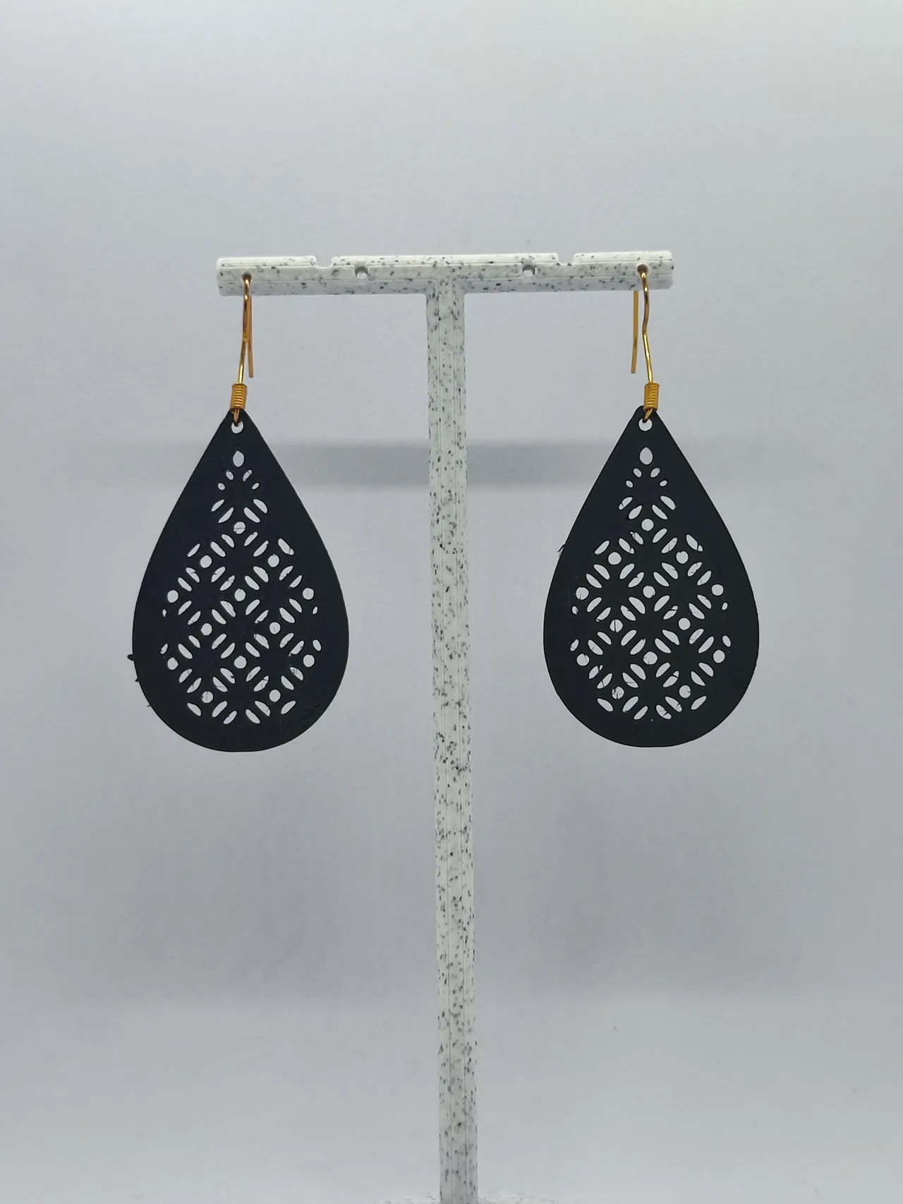 Aretes Gota de Encaje view 3