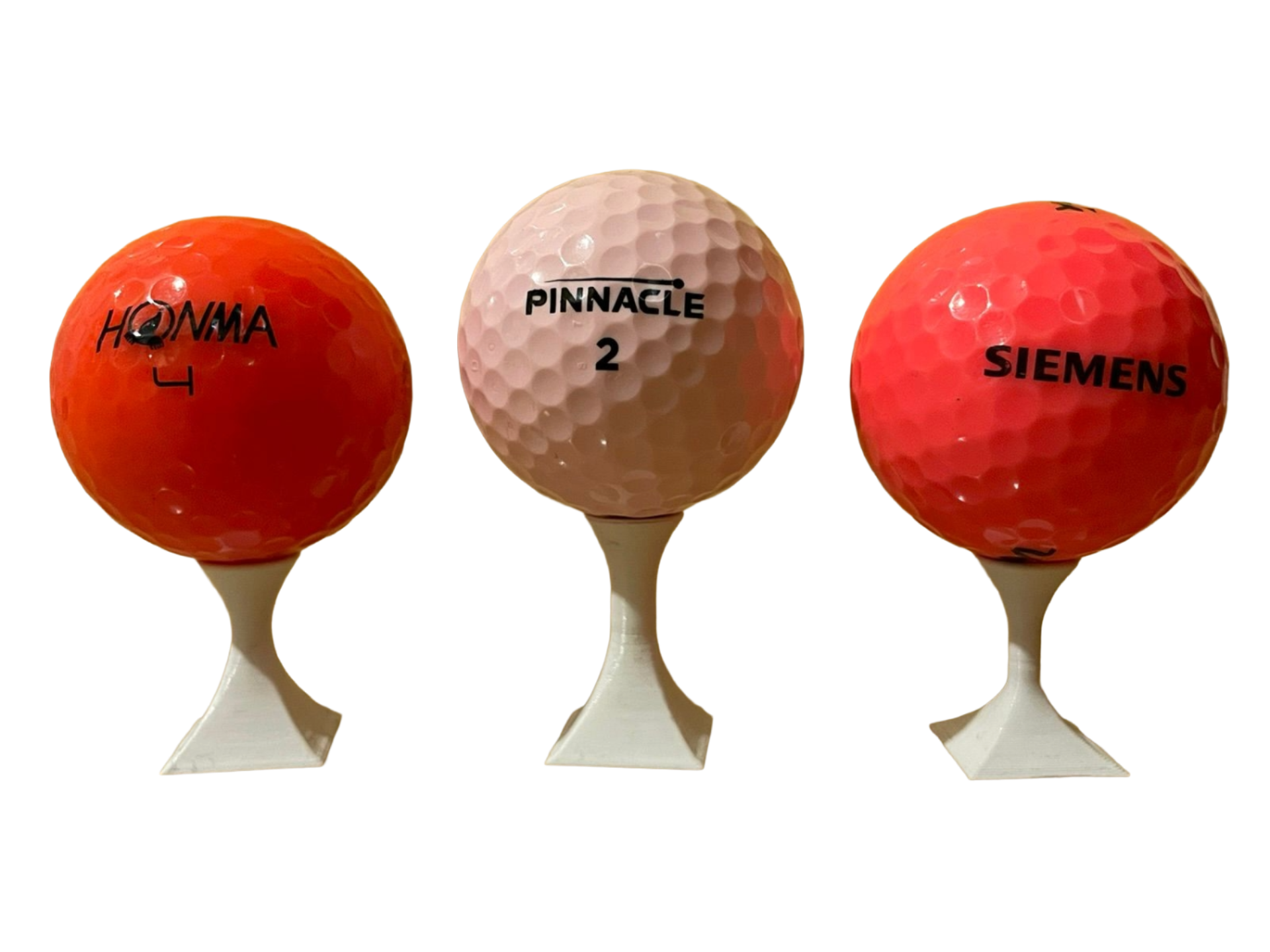Golf Ball Display Tees - 8 styles
