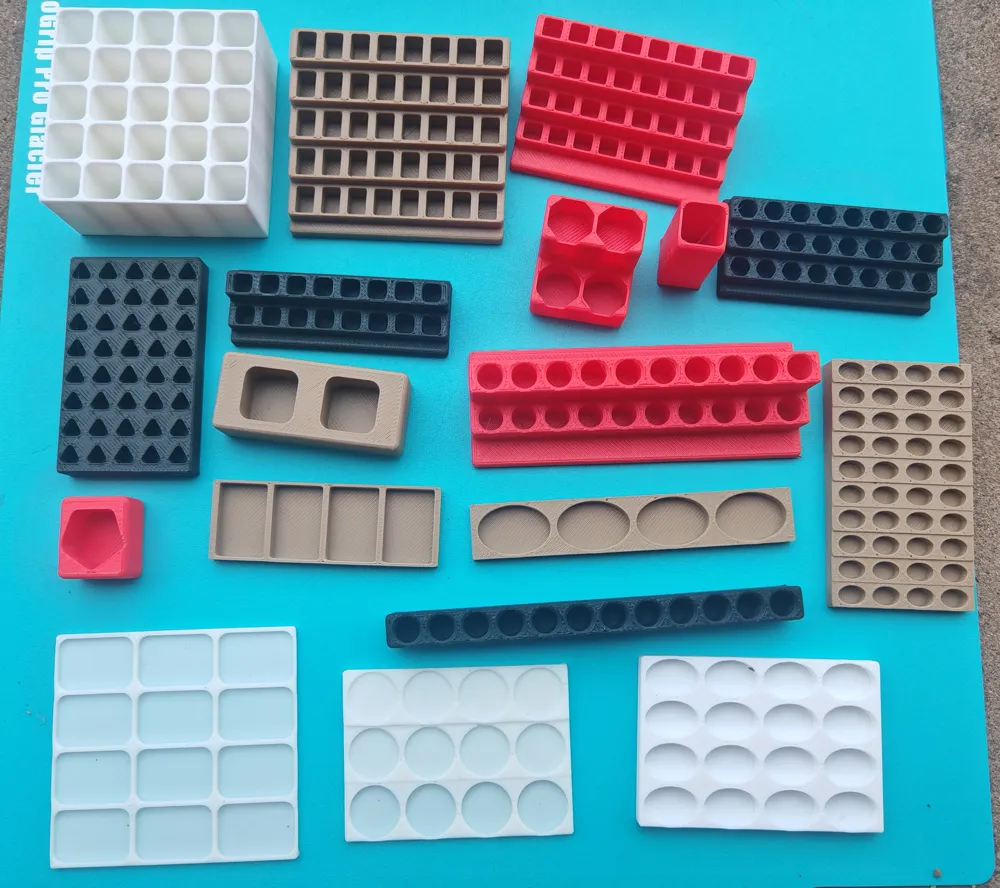 Parametric Multi-Shape Organiser Generator - Free 3D Print Model ...