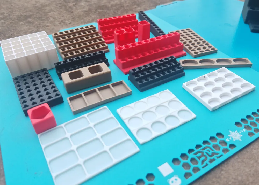 Parametric Multi-Shape Organiser Generator - Free 3D Print Model ...