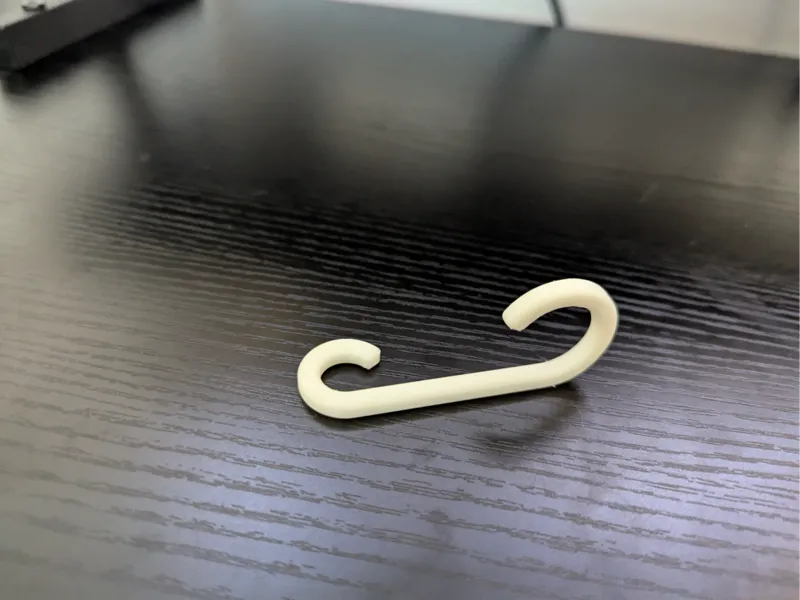 Hook for chain link fences