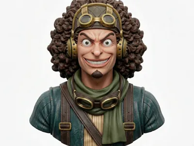 Usopp - The God of Snipers - Fanart - One piece