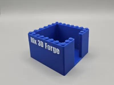 Brick Style Custom Business Card Holder 2x2 