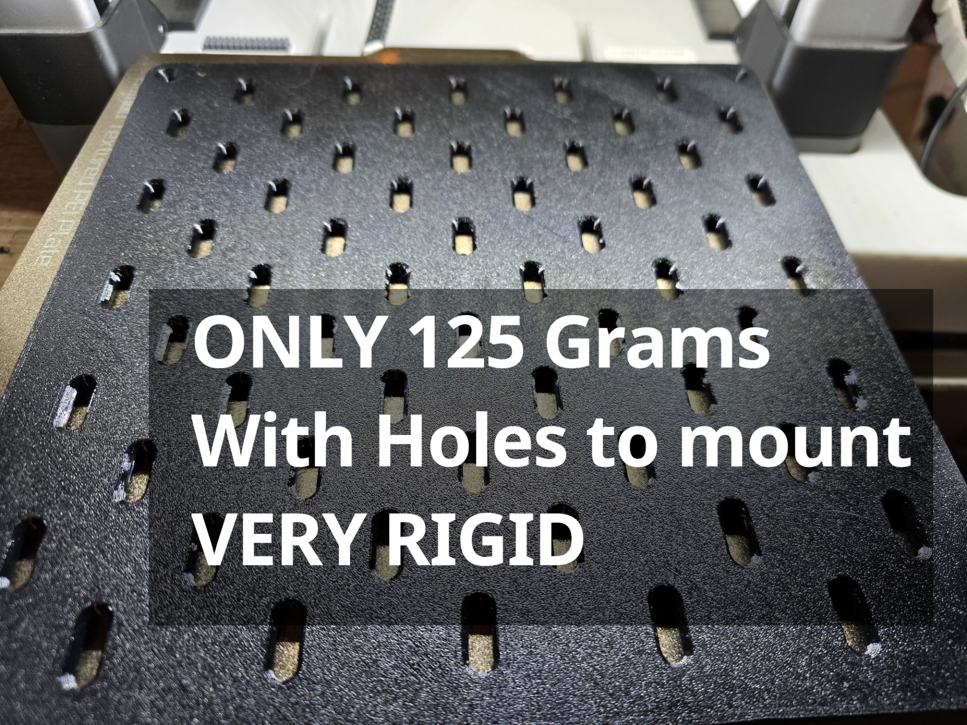 IKEA Skadis with Holes - Rigid and cheap 