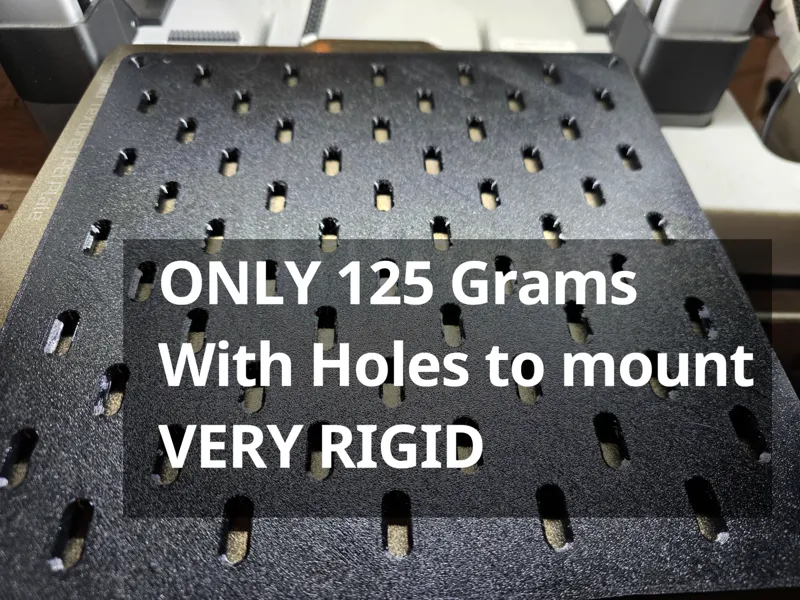 IKEA Skadis with Holes - Rigid and cheap