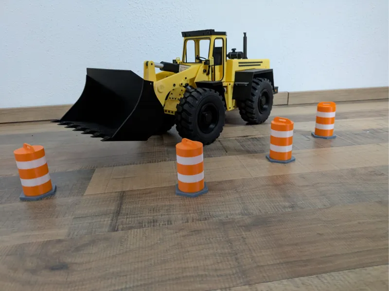 1:14 Traffic Barrel / Baustellen-Leitfass