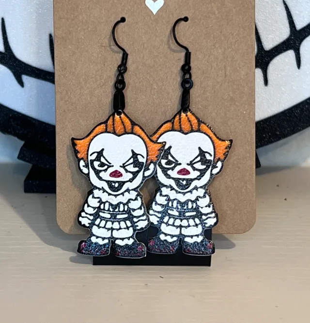 Pennywise IT Earrings