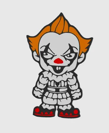 Pennywise IT Earrings view 4