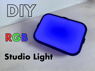 DIY RGB Studio Light Panel