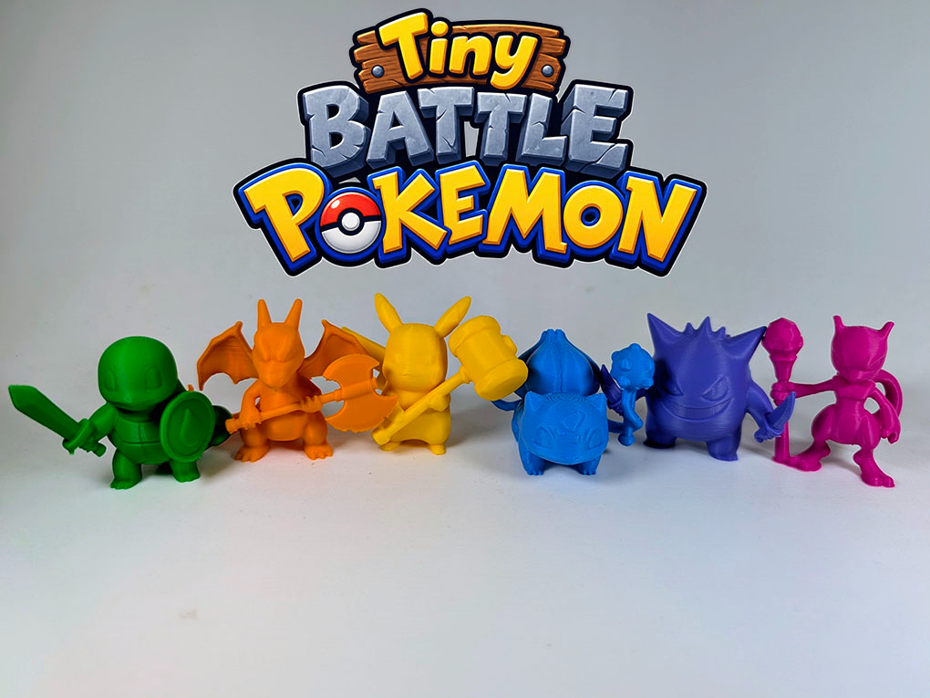 Tiny Battle Pokémon 3D model
