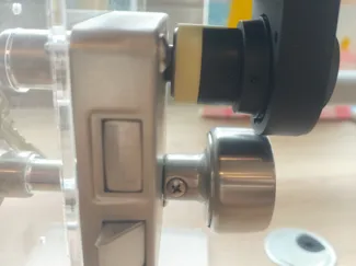 MIWA75PMドアロック専用3Dアクセサリー――Aqara スマートドアロック J200 との併用