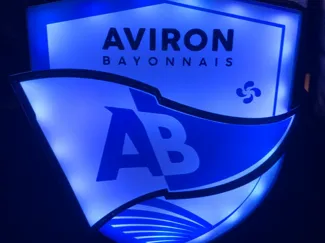 boite lumière de l'aviron bayonnais avec/sans AMS