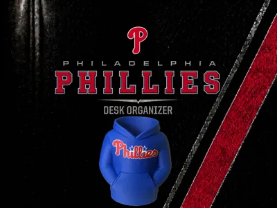 Philadelphia Phillies Desk Organizer Hoodie