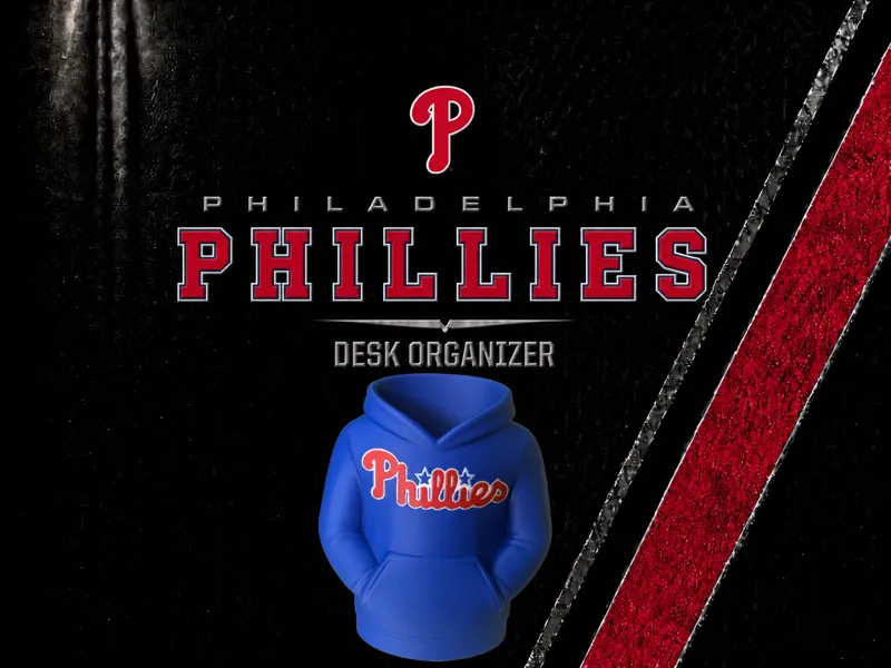 Philadelphia Phillies Desk Organizer Hoodie