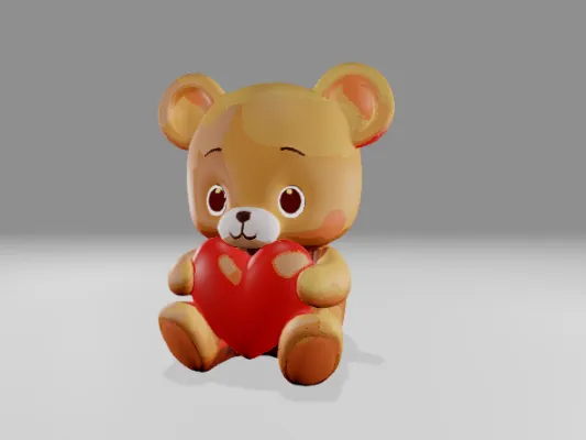 Valentine's Day Teddy Bear