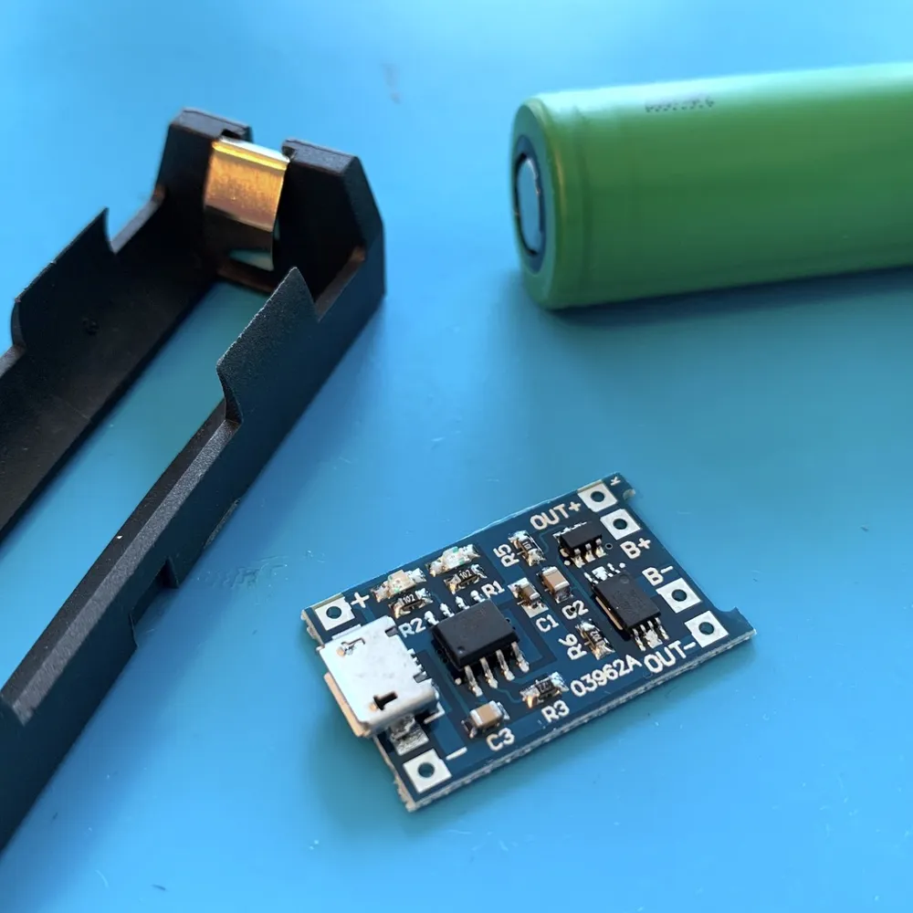 18650 TP4056 Keystone mount by Michael Teeuw - MakerWorld