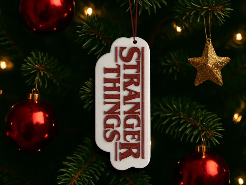 Stranger Things Logo da Appendere