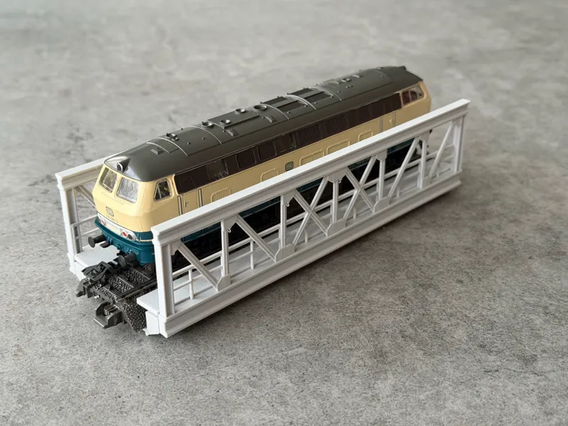 H0 Straight Truss Bridge (180mm)