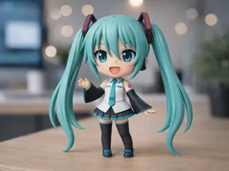 Hatsune Miku Chibi Figur