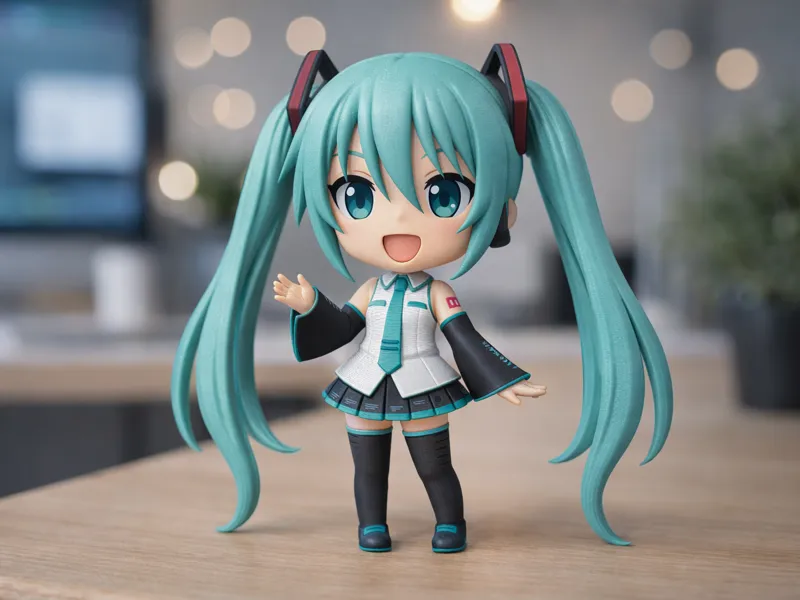 Hatsune Miku Chibi Figur