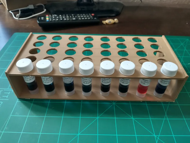 Ink Sampler Rack